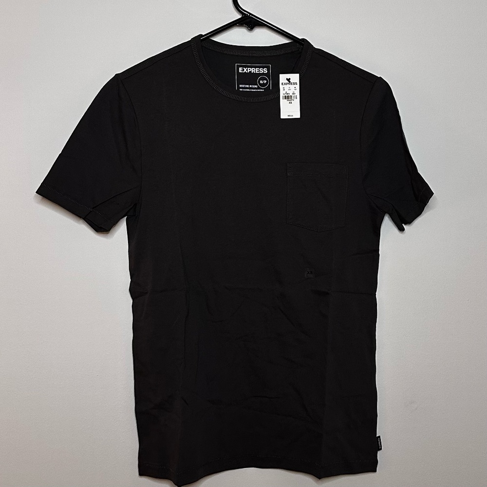 Express black shirt XS NWT